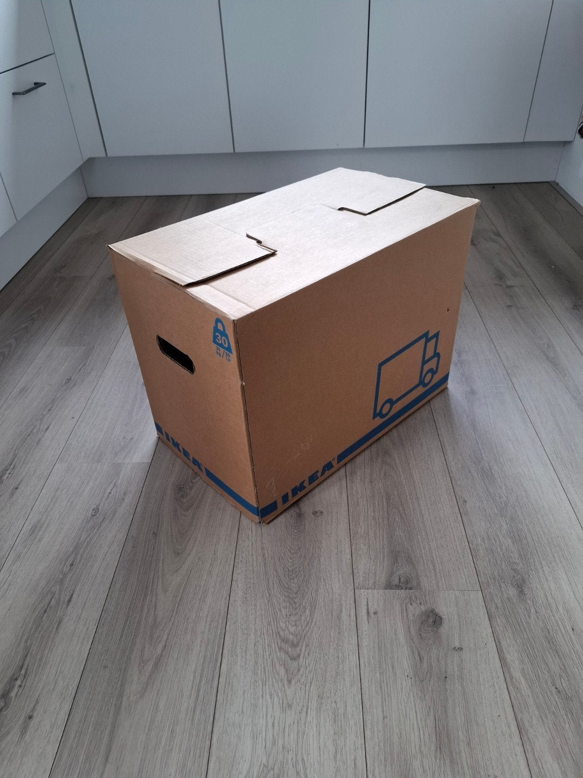 IKEA Verhuisdozen 57x stevig en opvouwbaar 56x33x41 cm 30kg, Ophalen, 40 tot 60 cm, Opvouwbaar, 50 tot 75 cm
