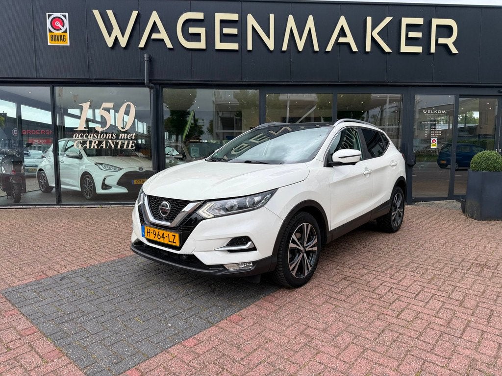 Nissan Qashqai 1.3 DIG-T N-Connecta AUT|Clima|Cruise|PANO, 12 maanden, Stof, Euro 6, 4 cilinders