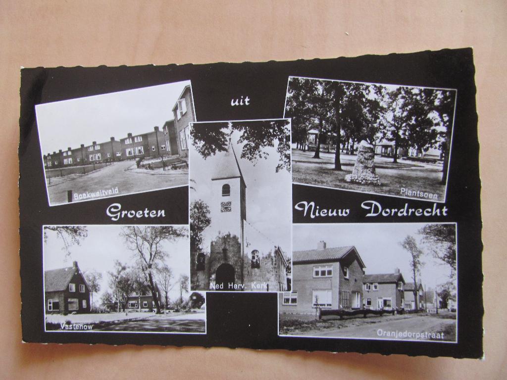 Nieuw-Dordrecht, Ophalen of Verzenden, 1940 tot 1960, Gelopen, Zuid-Holland