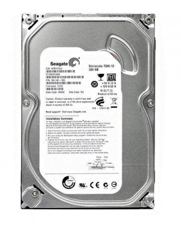 Seagate Harde Schijf 320 Gb, 3,5 inch nog in nieuwstaat, Intern, Ophalen of Verzenden, Zo goed als nieuw, 320 Gb