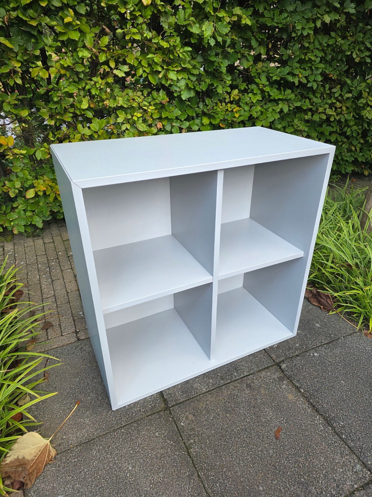 2 IKEA EKET 4 vakskastjes - lichtgrijs, Ophalen, Gebruikt