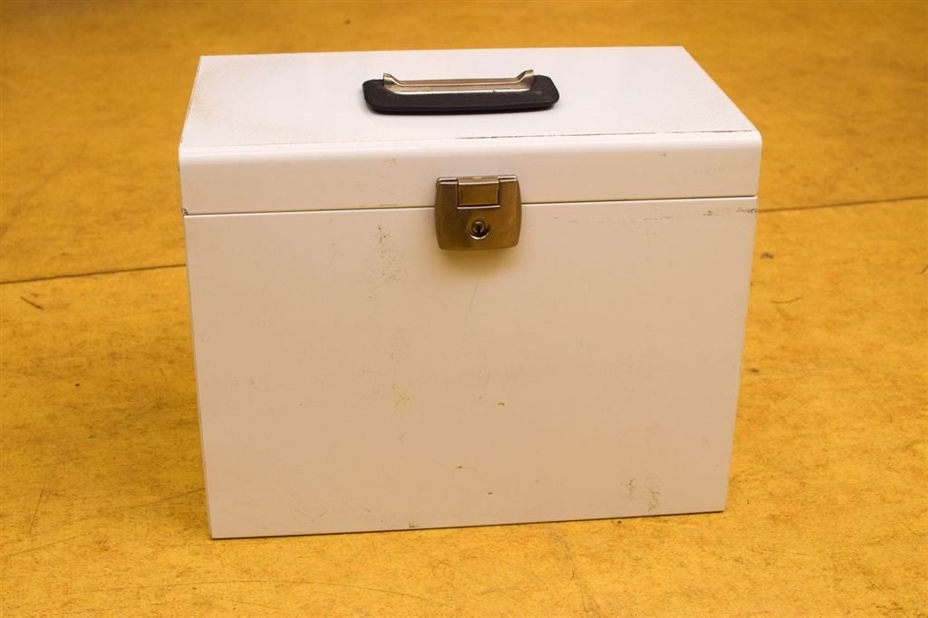 Metalen Kist 44480, Ophalen of Verzenden, Gebruikt, 50 tot 100 cm, Minder dan 50 cm