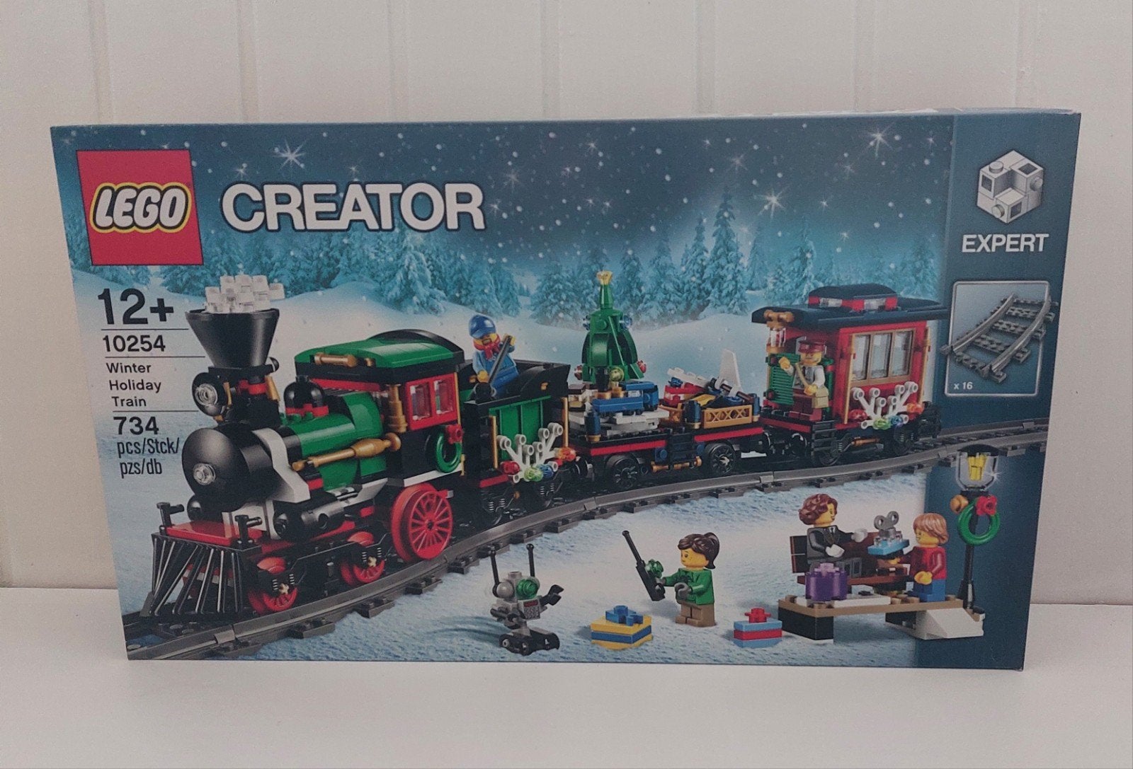 Lego 10254  WINTER HOLIDAY TRAIN, NIEUW, Kinderen en Baby's, Ophalen of Verzenden, Nieuw