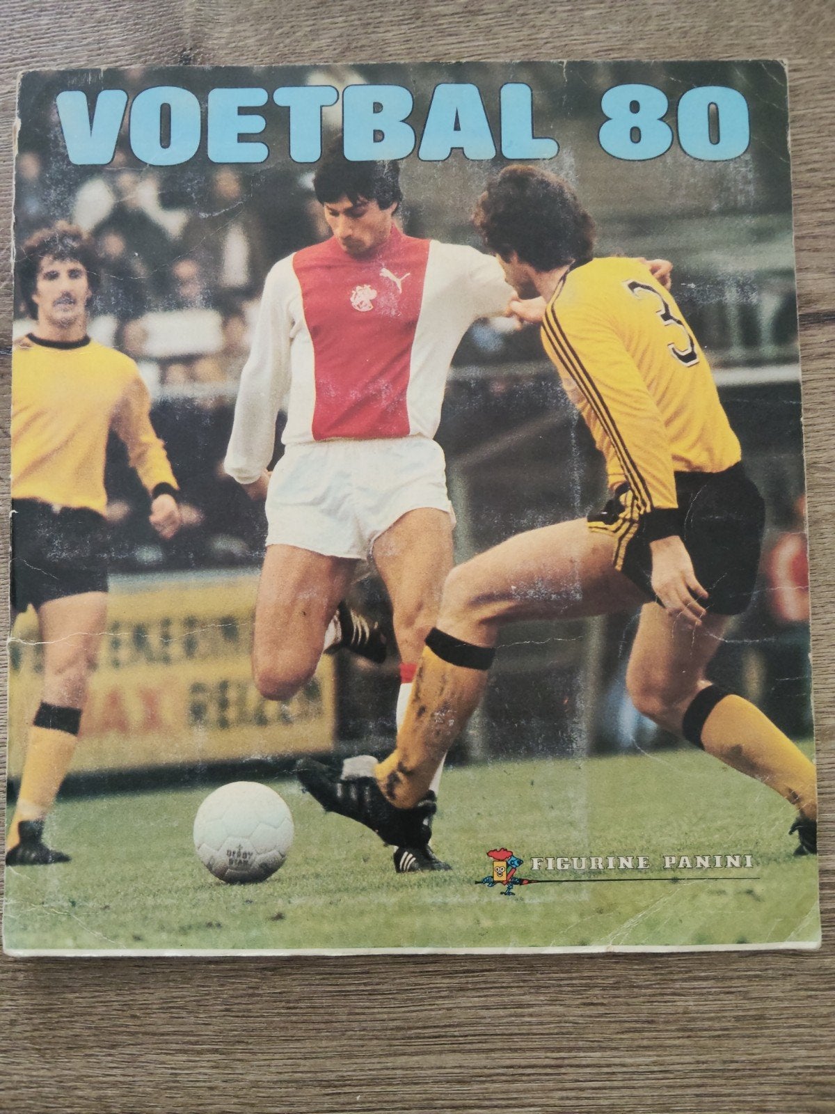Panini Voetbal 80 Stickerboek - Compleet en Redelijk, Verzamelen, Ophalen of Verzenden, Gebruikt, Overige binnenlandse clubs, Boek of Tijdschrift