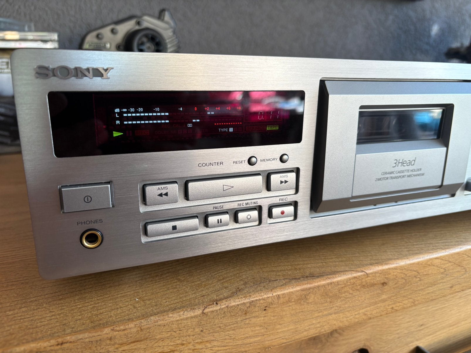 Sony TC-KB920S QS cassettedeck mint, Ophalen of Verzenden, Enkel, Sony, Tiptoetsen