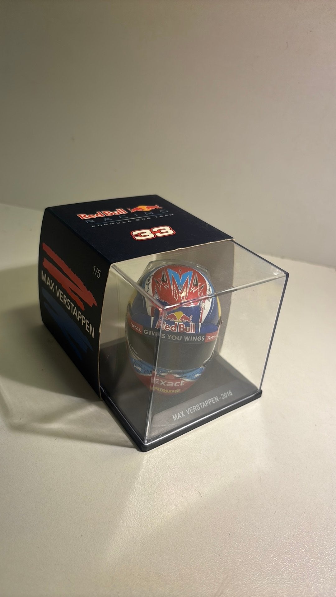 F1 helm max verstappen 2016 spark 1.5, Ophalen of Verzenden, Zo goed als nieuw, Formule 1