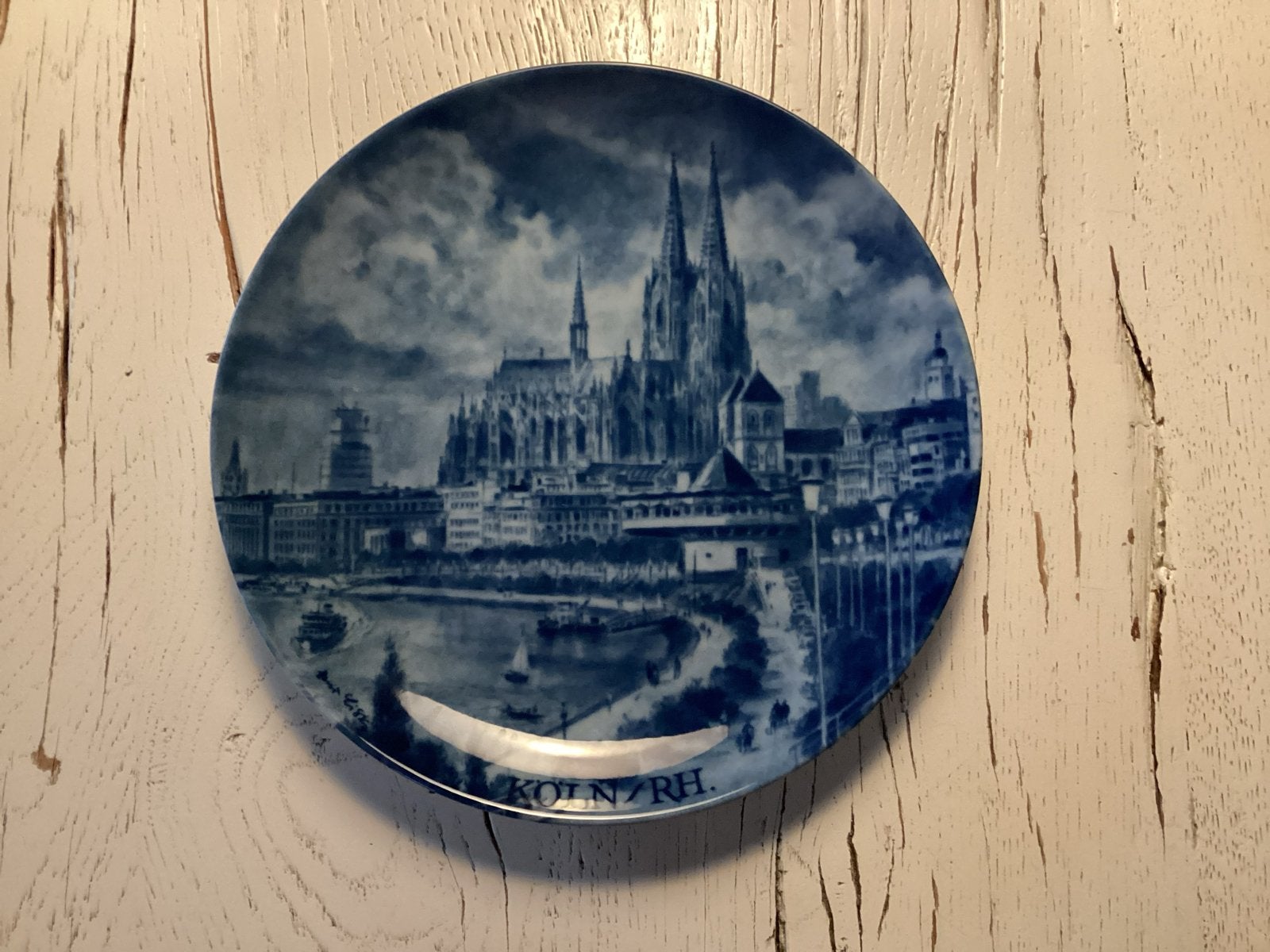 Kaiser Porseleinen Wandbord Keulen Domstad, Ophalen of Verzenden