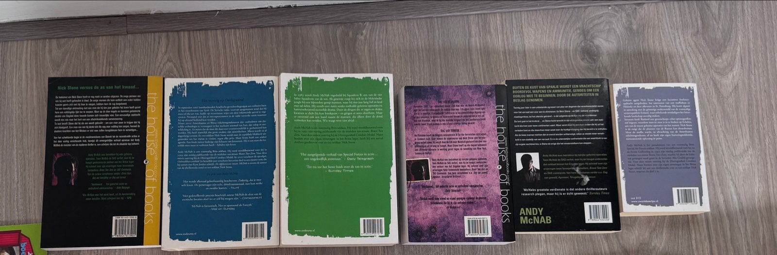 Andy McNab boeken - Diverse titels, Boeken, Ophalen of Verzenden, Gelezen, Nederland