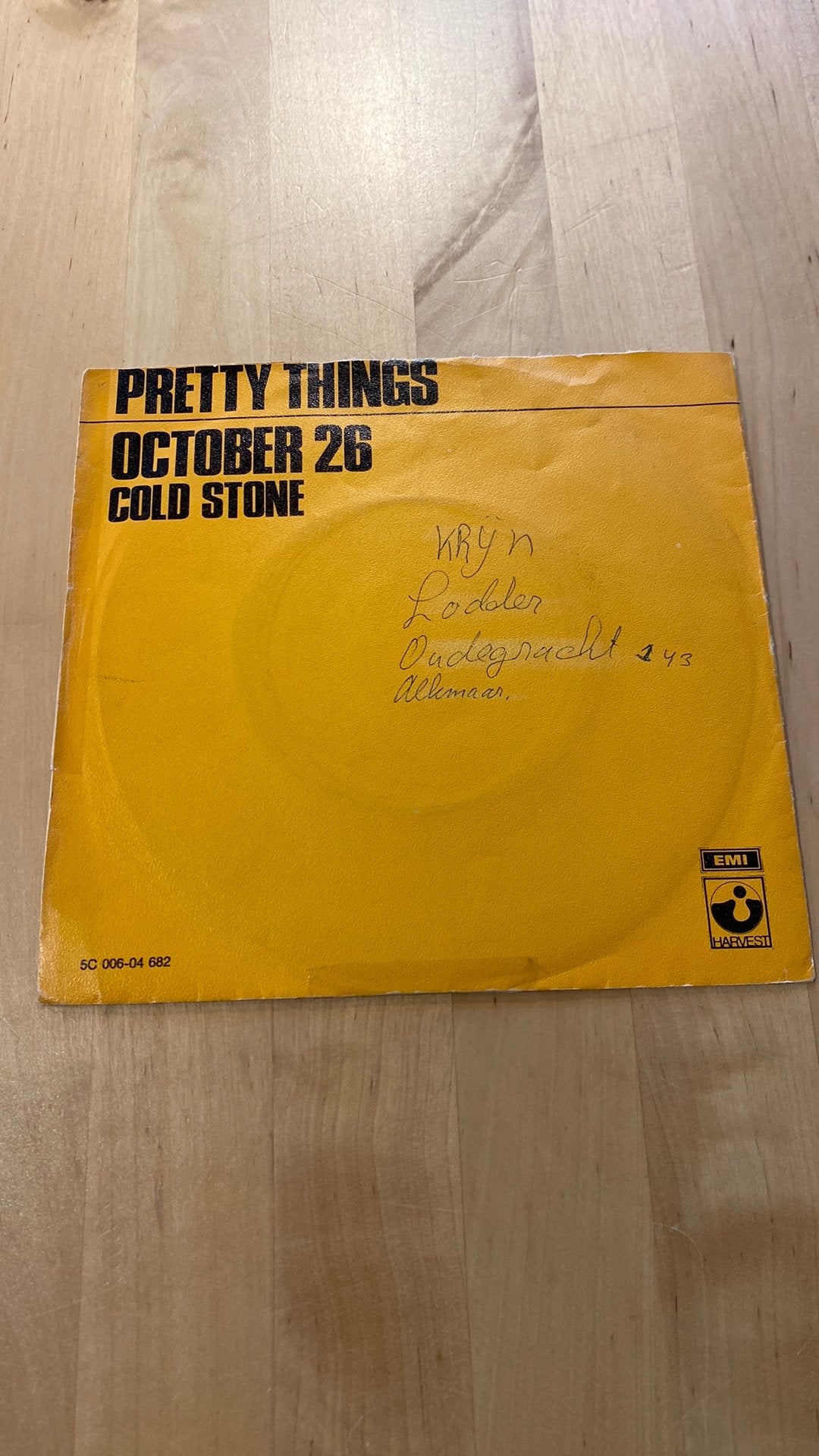 Vinyl single the Pretty Things - October 26, Cd's en Dvd's, Vinyl Singles, Ophalen of Verzenden, Gebruikt, Pop