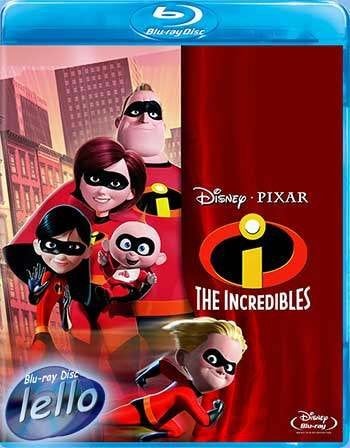 Blu-ray: Disney*Pixar The Incredibles (2004) UK niet NLO/G, Ophalen of Verzenden, Nieuw in verpakking, Tekenfilms en Animatie