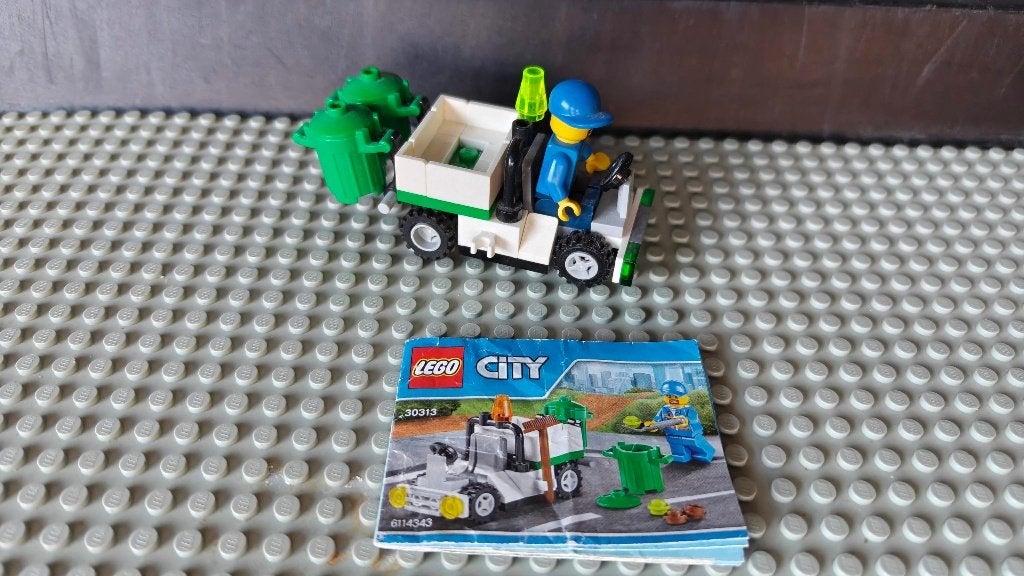 Lego City - Garbage Truck (Polybag) 30313, Ophalen, Compleet, City, Lego