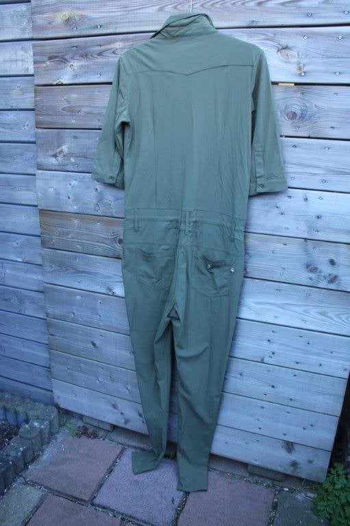 Jumpsuit kaki My Pashion mt S Vaste prijs, Kleding | Dames, Jumpsuits, Ophalen of Verzenden, Zo goed als nieuw, Maat 36 (S), Groen