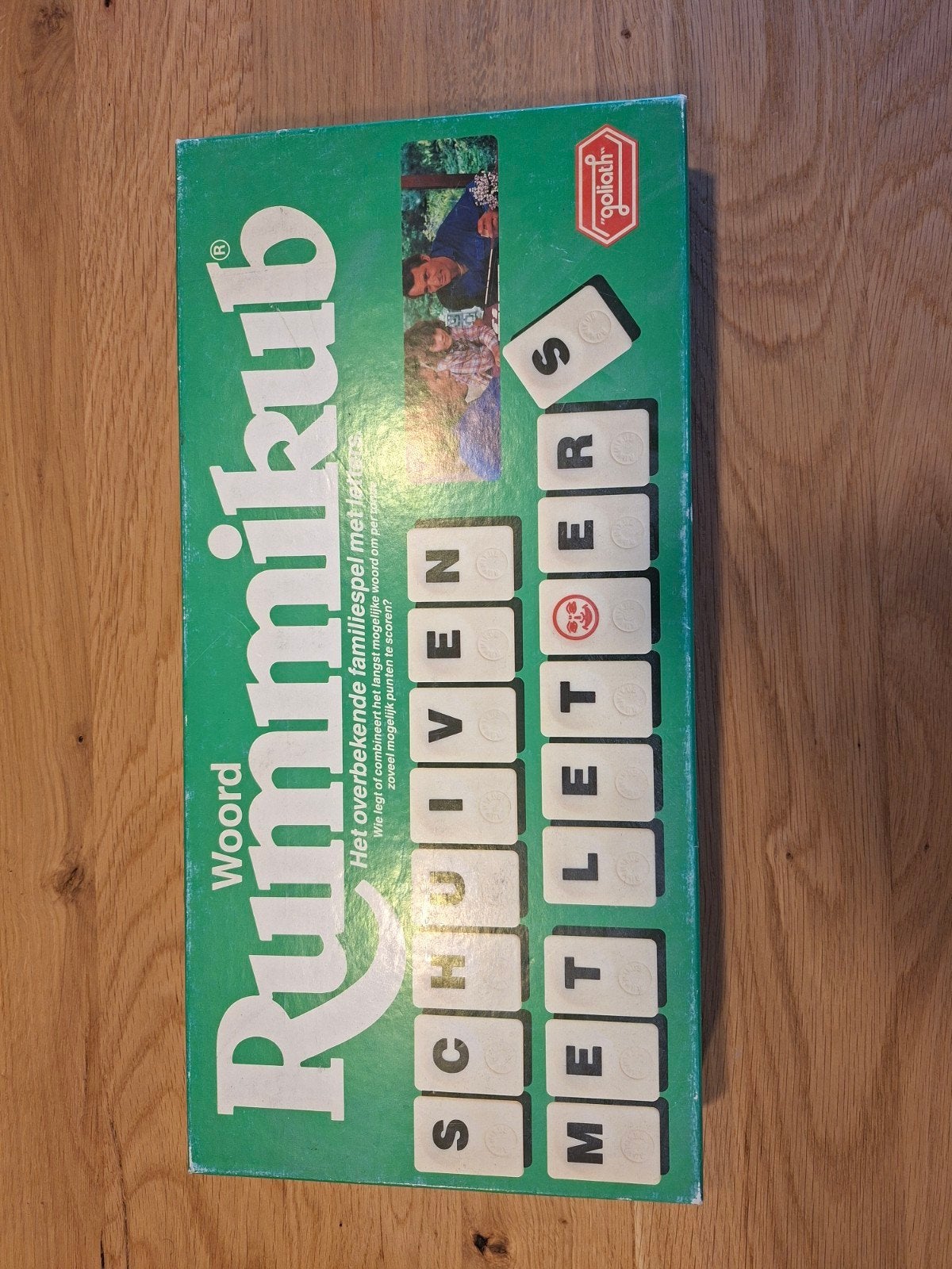 Woord Rummikub - Het overbekende familiespel, Een of twee spelers, Ophalen of Verzenden, Gebruikt, Goliath