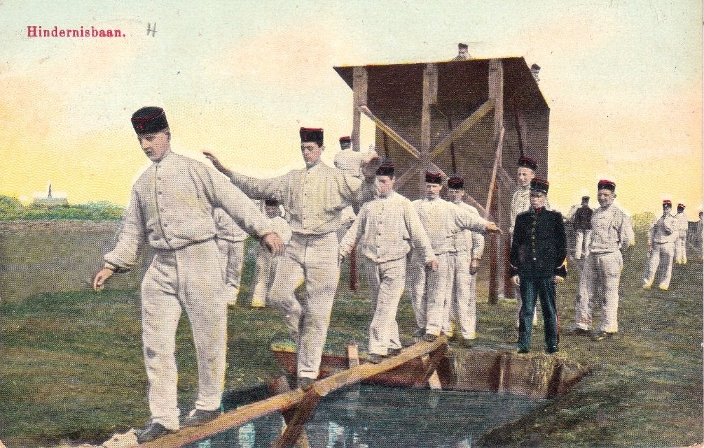 HINDERNISBAAN stempel HARSKAMP, Ophalen of Verzenden, Voor 1920, Noord-Brabant