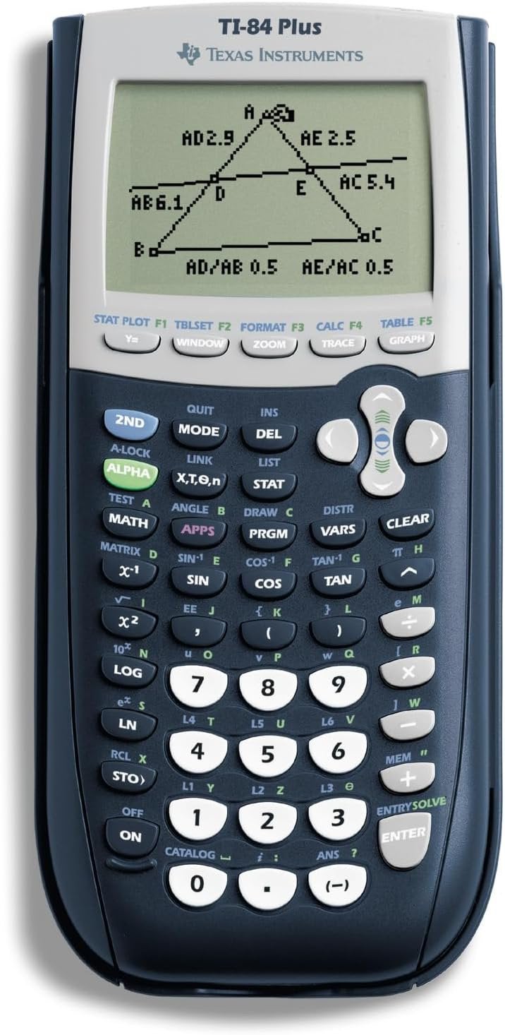 Ti-84 plus, Ophalen of Verzenden, Grafische rekenmachine, Zo goed als nieuw