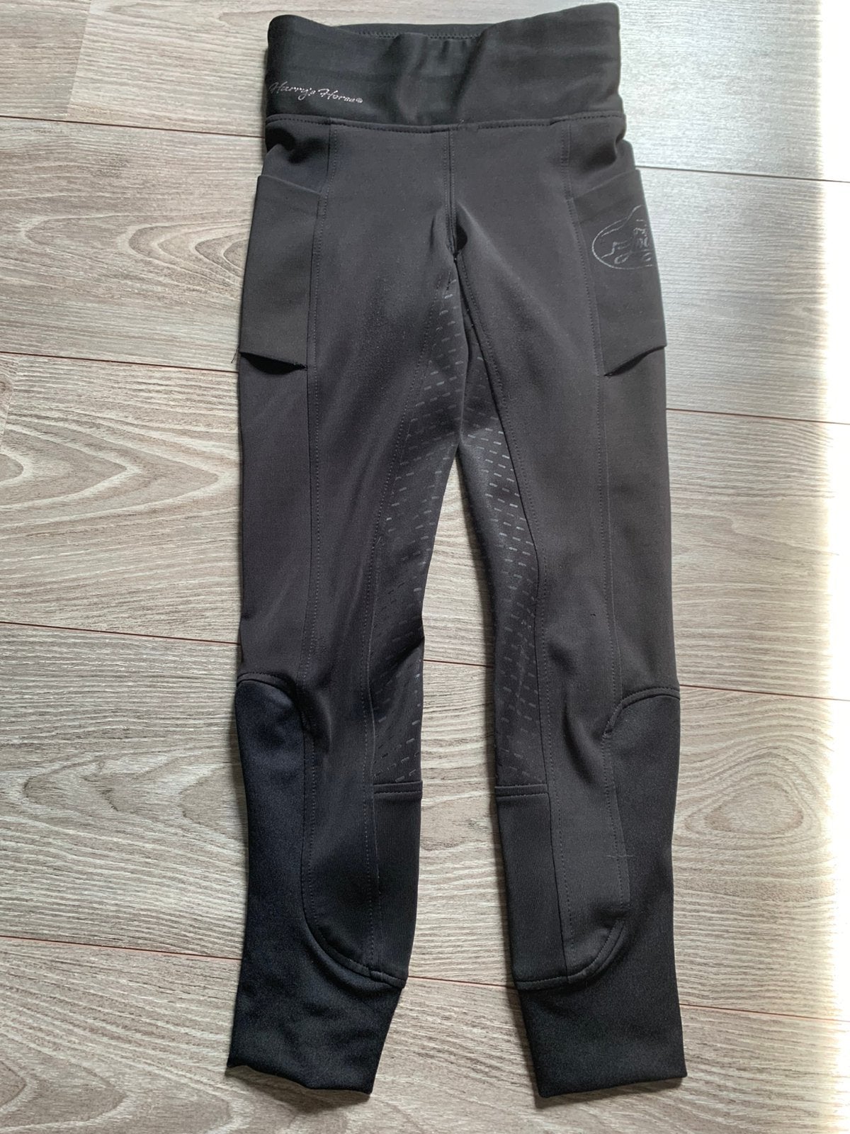 Paardrijbroek Harry’s Horse 128, Dieren en Toebehoren, Paardrijkleding, Gebruikt, Kinderen, Dressuur, Zwart