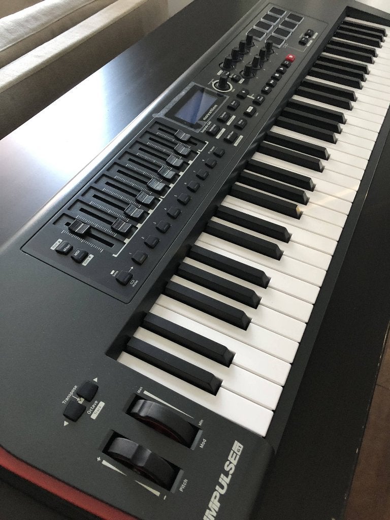 Novation Impulse 61 MIDI-keyboard (niet gebruikt), Ophalen, Zo goed als nieuw