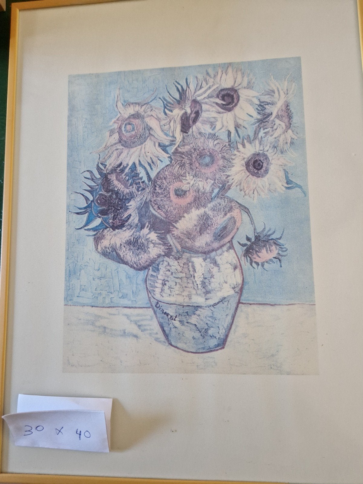 Zonnebloemen print - Van Gogh, Ophalen of Verzenden