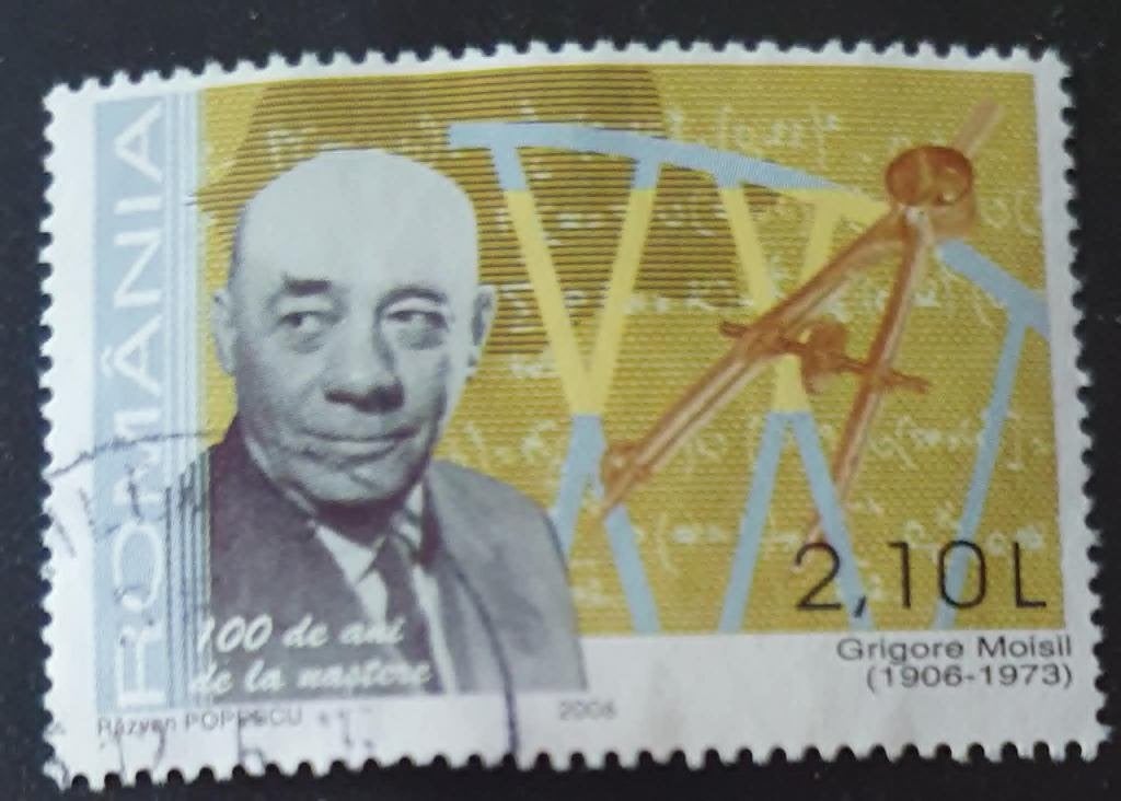 148-26 Roemenie 2004 / Grigore Moisil, Verzenden, Overige landen, Gestempeld