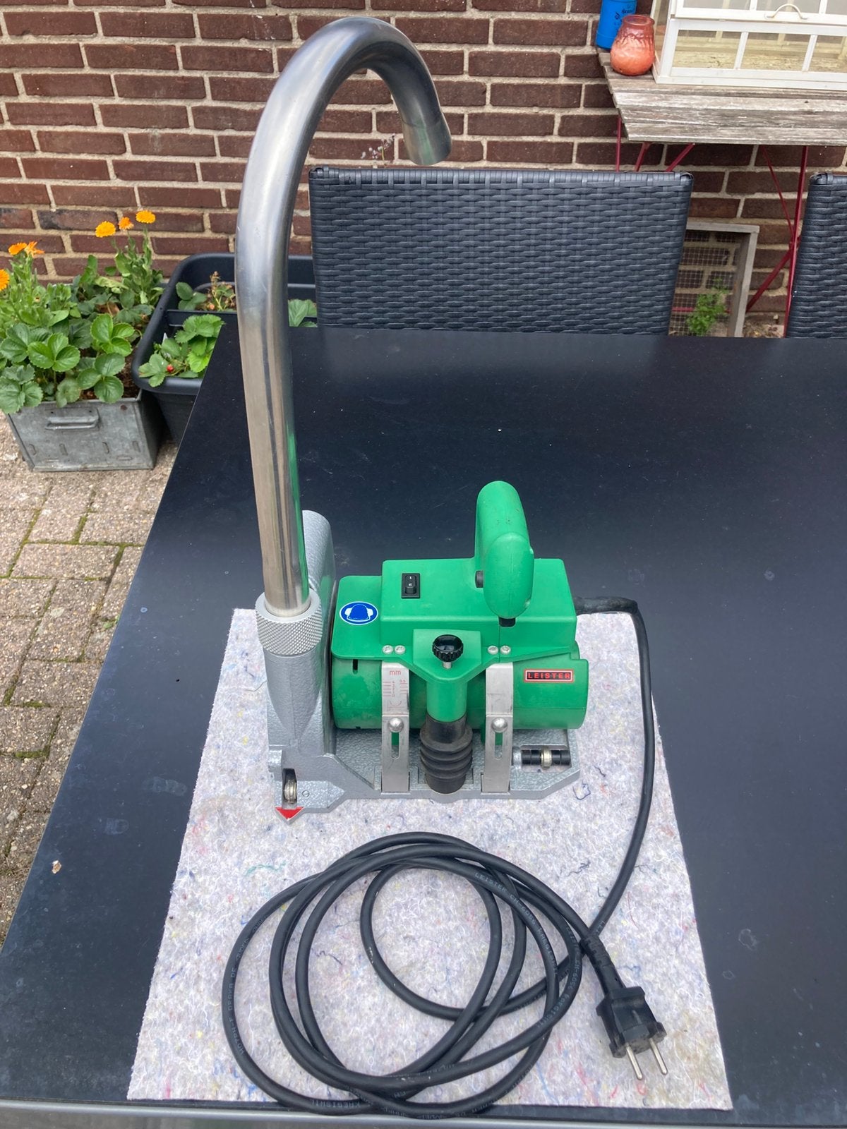 Leister Groover voegenfrees 700W, Ophalen of Verzenden, Gebruikt, Elektrisch, Overige soorten