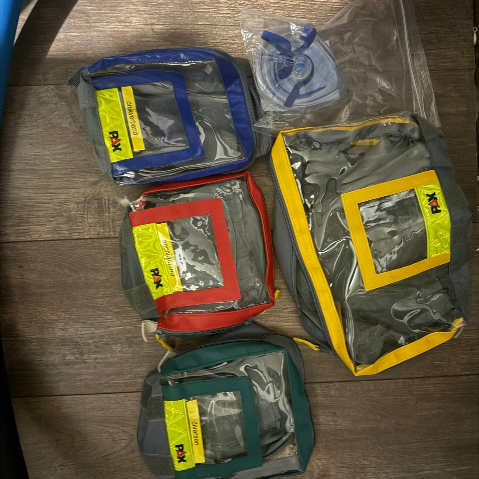 5 losse tasjes voor de Pax EHBO tas, Diversen, Ophalen of Verzenden, Zo goed als nieuw