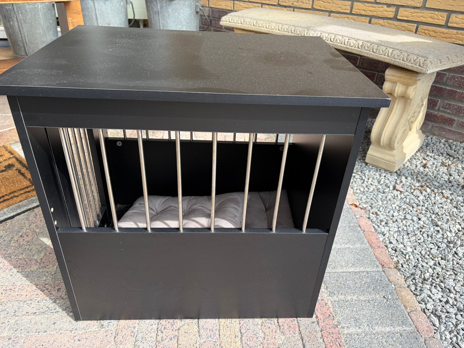 Hondenbench voor kleine hondjes, Dieren en Toebehoren, Ophalen, Zo goed als nieuw, Minder dan 75 cm, Minder dan 65 cm