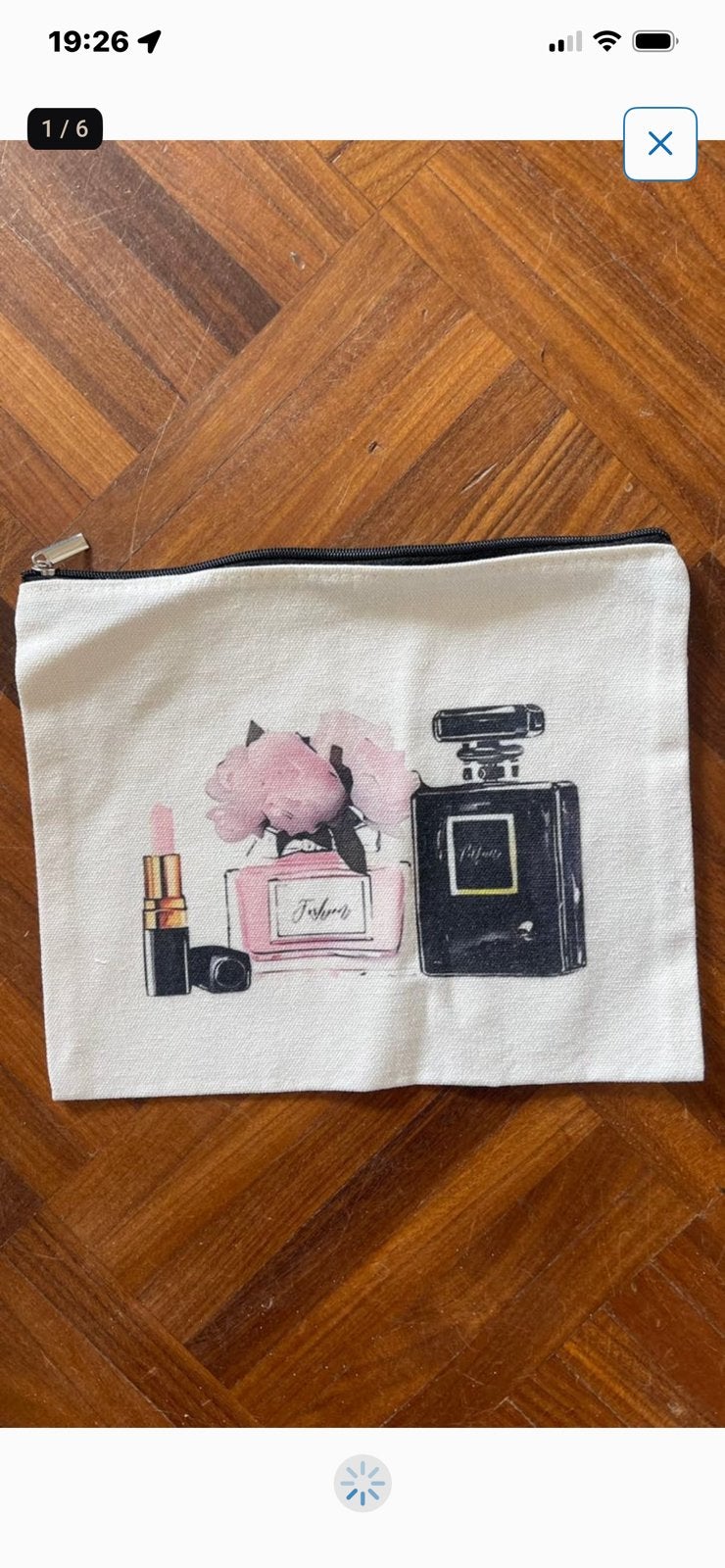 Nieuw toilet/makup tas, Ophalen of Verzenden, Nieuw, Wit, Dame