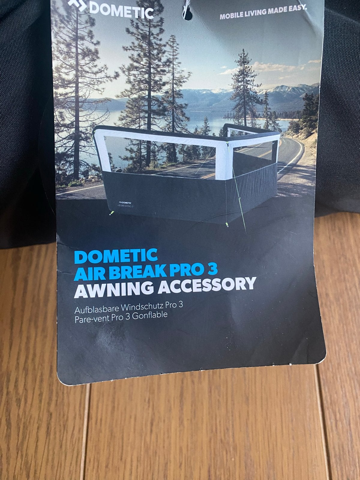 Dometic Air Break Pro 3 opblaasbaar windscherm, Ophalen of Verzenden, Zo goed als nieuw