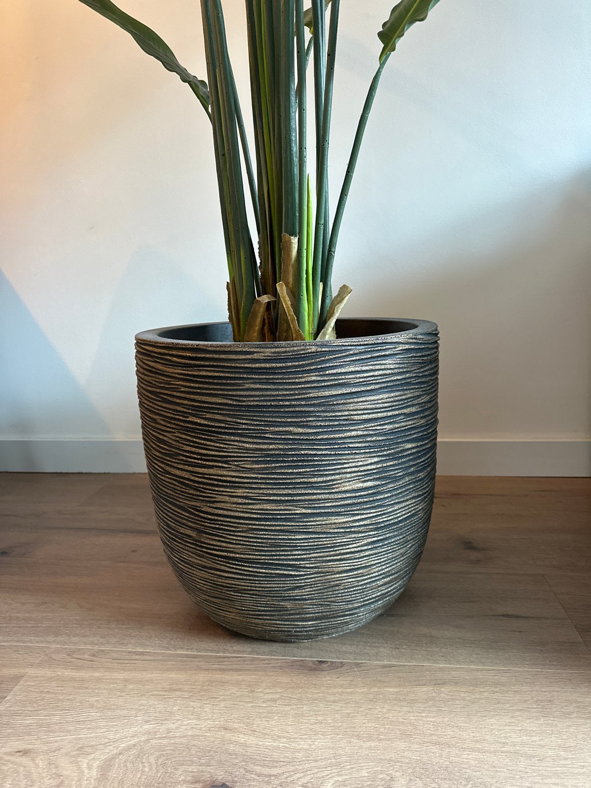Capi Europe Bloempot 43x41 cm - Zo goed als nieuw, Tuin en Terras, Ophalen, Kunststof, 40 cm of meer, Rond