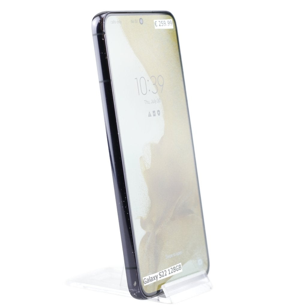 Samsung Galaxy S22 128GB Zwart | Nette Staat, Samsung, Zo goed als nieuw, Support@Samsung.com, 129, Samsung-ro, Yeongtong-gu
Suwon-si, Gyeonggi-do 16677
South Korea