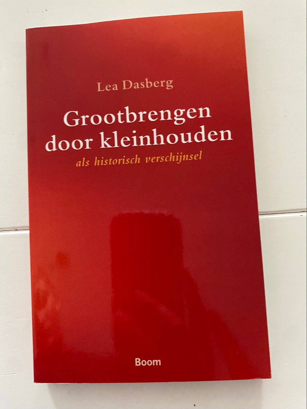 Grootbrengen door kleinhouden - Lea Dasberg (Historisch), Ophalen of Verzenden, Zo goed als nieuw