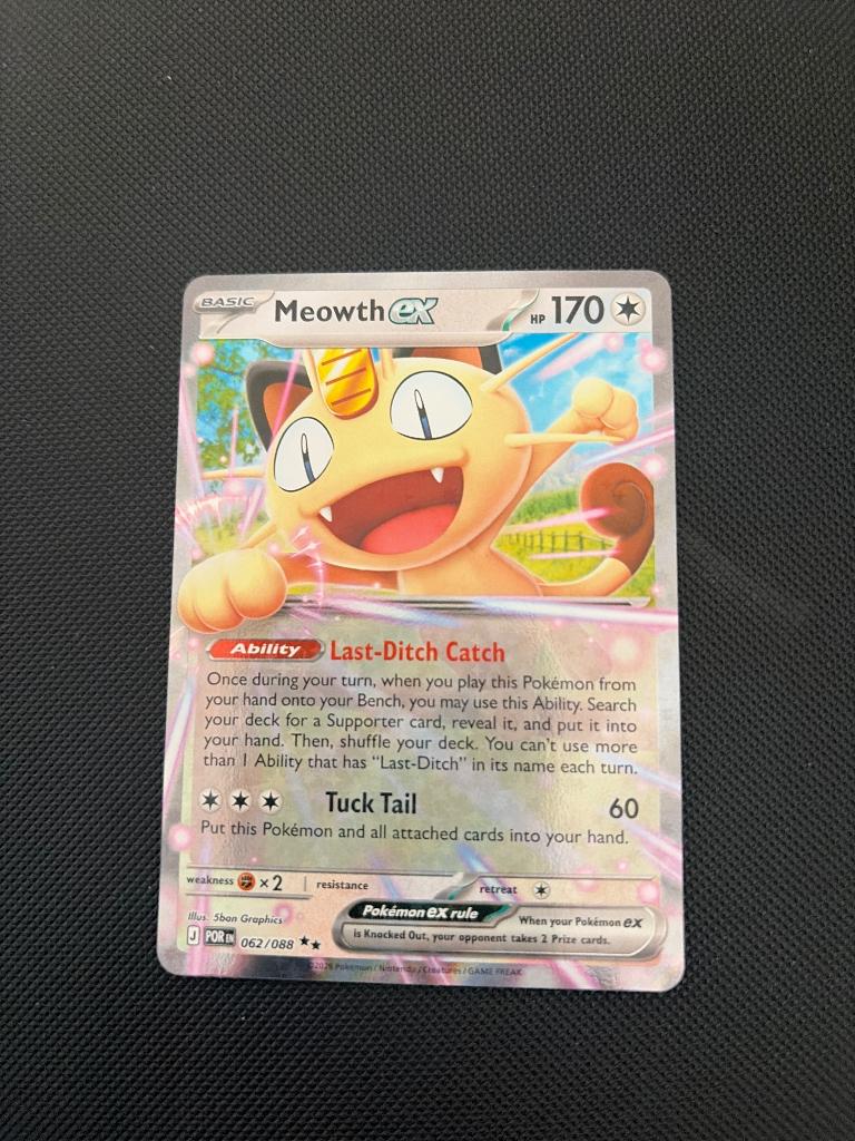 Meowth ex, Ophalen of Verzenden, Nieuw