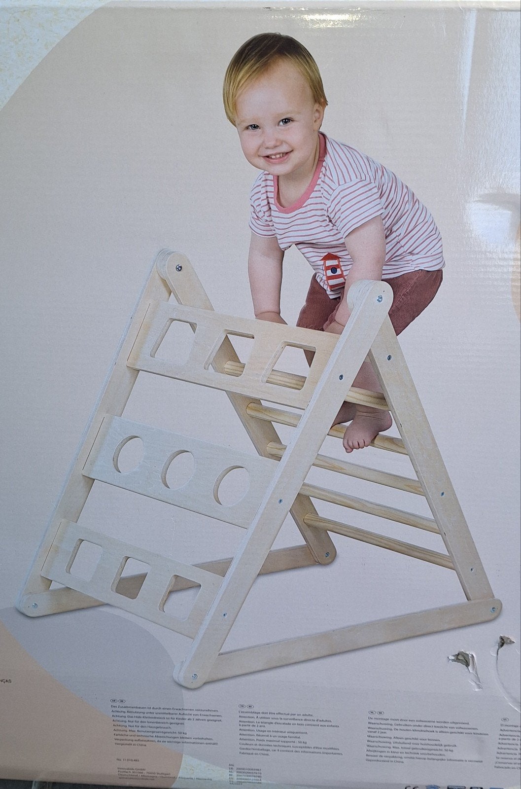 Toylino Houten Klimdriehoek - Nieuw in doos, Onbekend, Nieuw, Onbekend, Ophalen