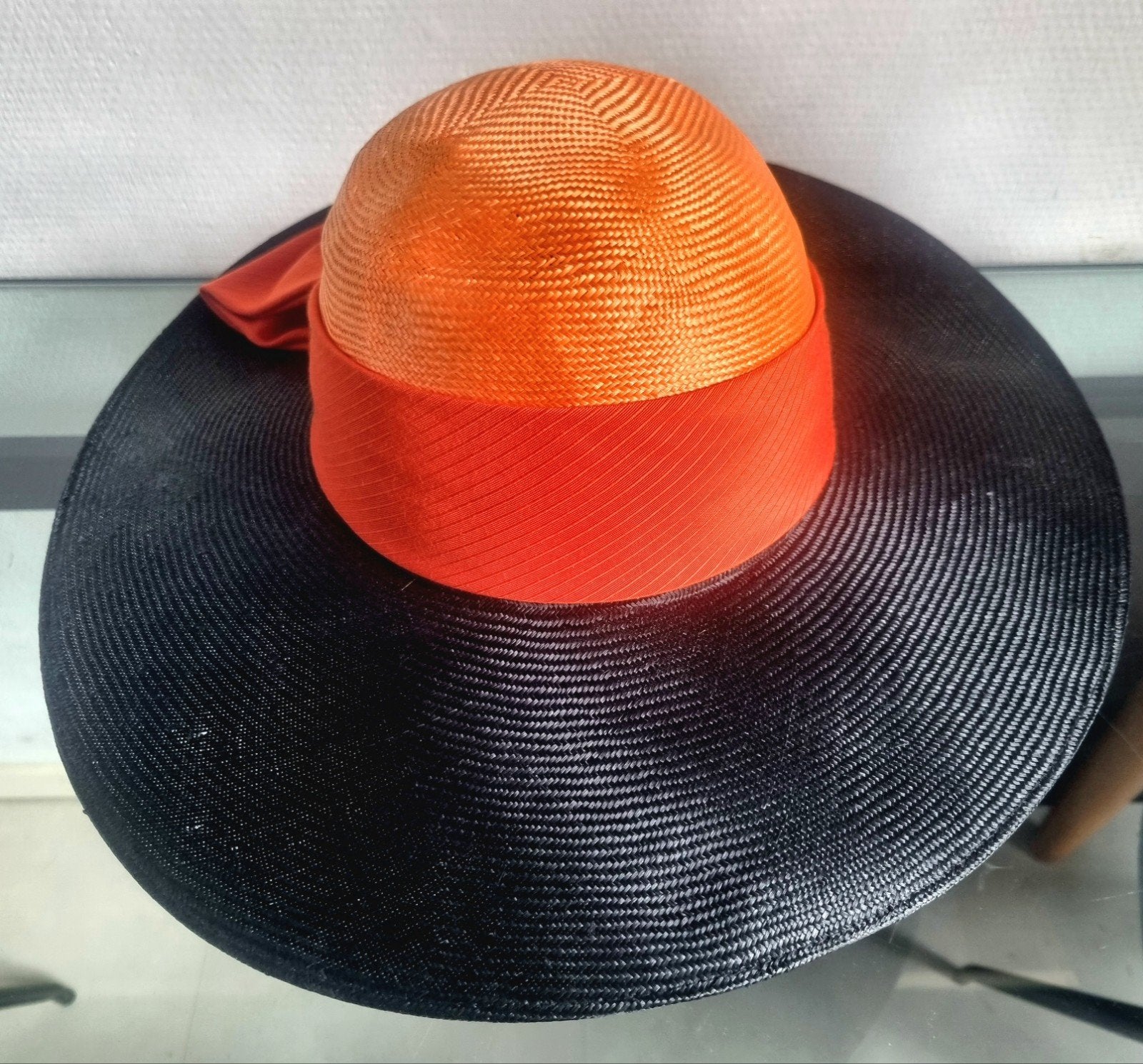 Vintage Borsalino Hoed 1857 Alessandria - Maat 57 cm, Kleding | Dames, Borsalino, Ophalen of Verzenden, Gedragen, Hoed
