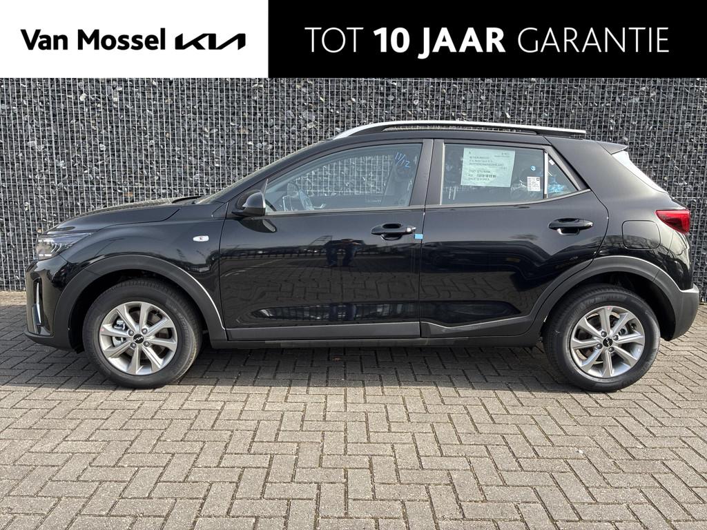 Kia Stonic 1.0 T-GDi MHEV DynamicLine Laatste kans! | Naviga, 710 kg, Euro 6, Zwart, Origineel Nederlands