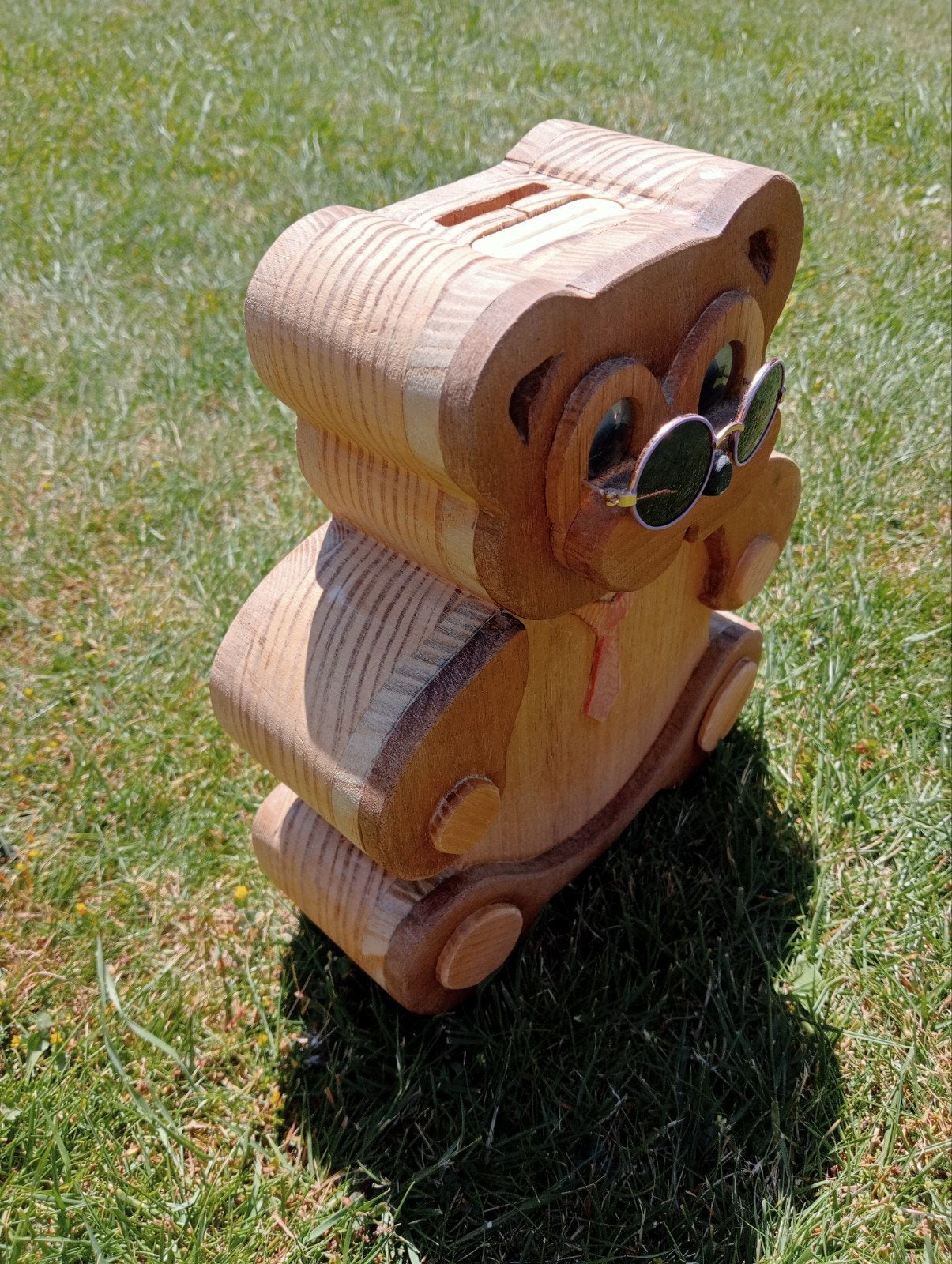 Houten spaarpot te koop, Ophalen, Dier