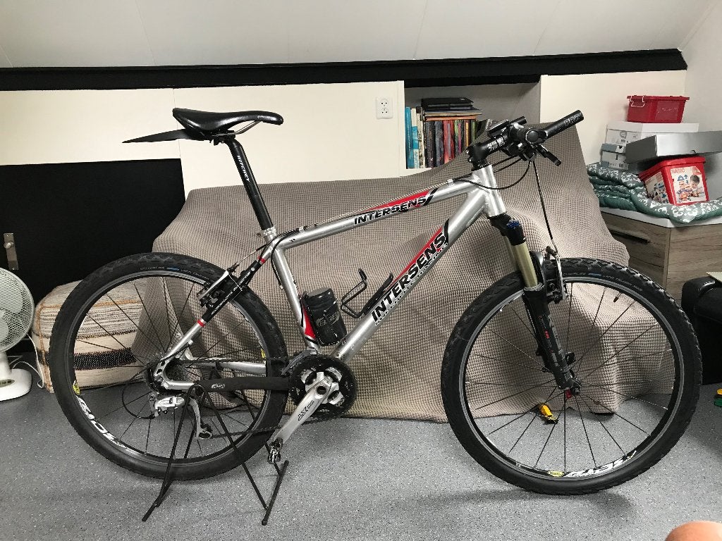 MTB Intersens heren, Fietsen en Brommers, Gebruikt, Hardtail, Velgrem, 53 tot 57 cm