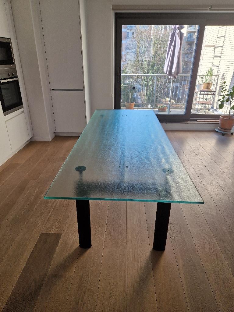 Authentieke LC6 Cassina , Le Corbusier, Huis en Inrichting, Tafels | Eettafels, Ophalen, Gebruikt, Design, 200 cm of meer