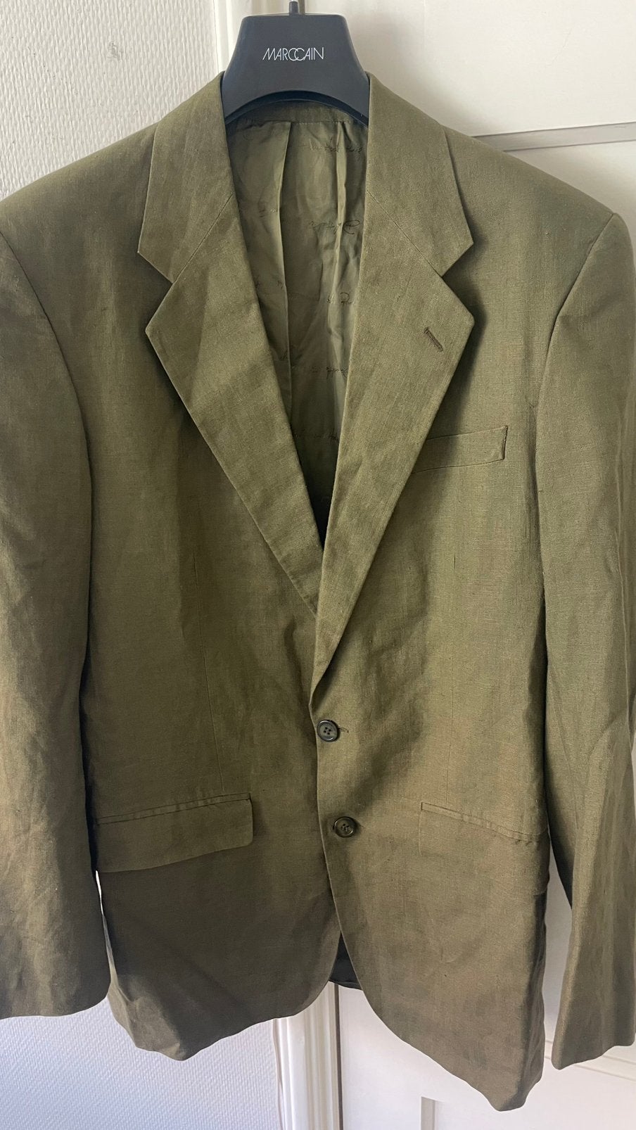 Te koop: colbert, groen, maat 46/48, Kleding | Heren, Kostuums en Colberts, Ophalen of Verzenden, Zo goed als nieuw, Maat 46 (S) of kleiner