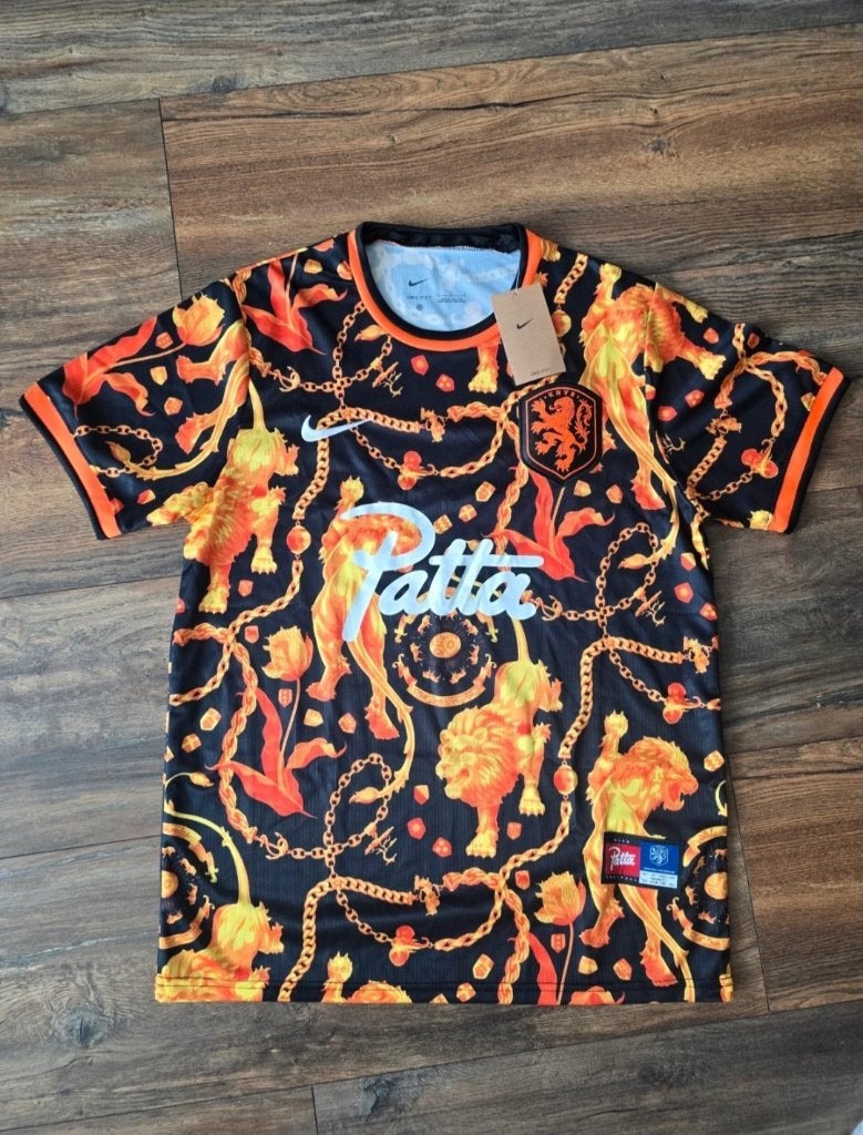 Nike X Patta Nederlands Elftal warming up shirt, Maat M, Ophalen of Verzenden, Nieuw, Shirt