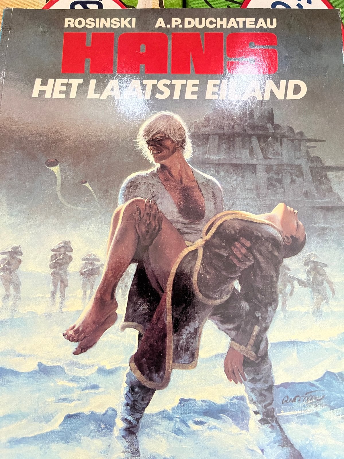 Hans: Het Laatste Eiland - Stripboek, Eén stripboek, Ophalen of Verzenden, Gelezen