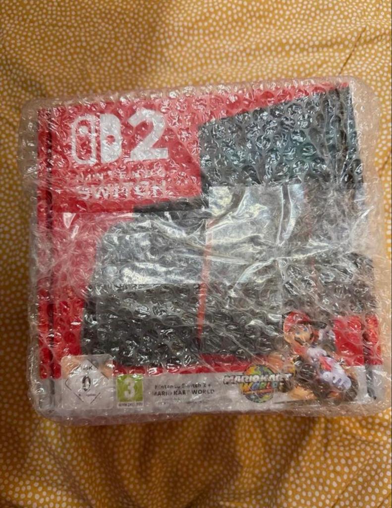 Nintendo Switch 2 met digitale Mario World game, Met games, Met 2 controllers, Nieuw, Ophalen of Verzenden