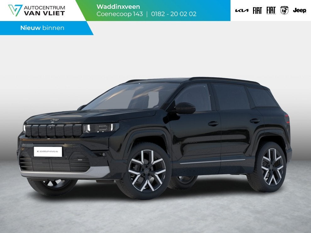 Jeep Compass First Edition 74 kWh | Adapt. Cruise | Camera |, Met garantie (alle), SUV of Terreinwagen, 2123 kg, Te koop