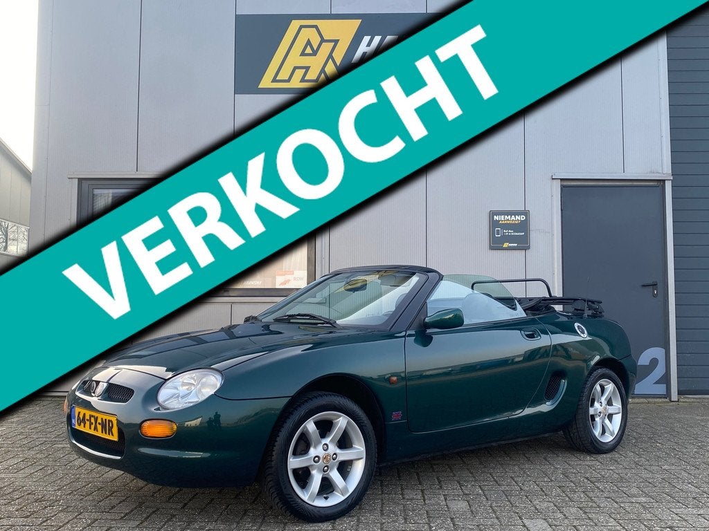 MG F-type 1.8i | British Racing Green | Zeer Mooi | Airco, Auto's, MG, Euro 2, Elektrische ramen, Achterwielaandrijving, Gebruikt