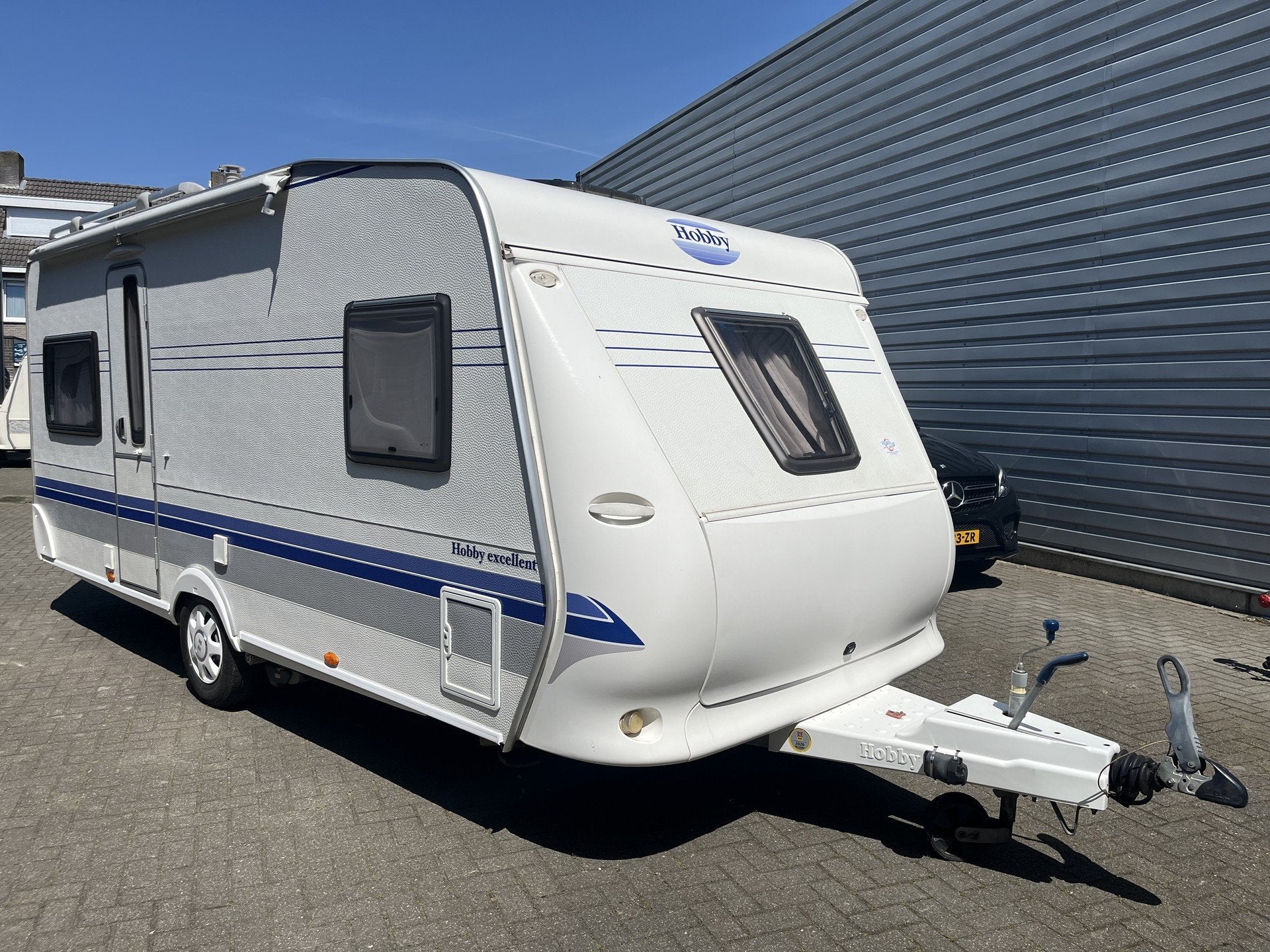 Hobby 495 UFE Excellent met mover (bj 2007), Schokbreker, Hobby, Bedrijf, 6 tot 7 meter