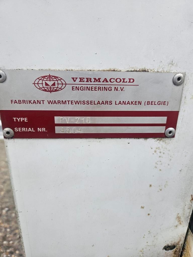 Goed onderhouden Vermacold koelinstallatie met besturing, Witgoed en Apparatuur, Airco's, Gebruikt, Koelen en Ontvochtigen, Ophalen