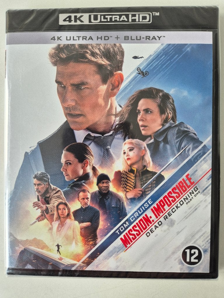Mission Impossible - Dead Reckoning - 4K UHD BD, Cd's en Dvd's, Blu-ray, Ophalen of Verzenden, Nieuw in verpakking, Actie