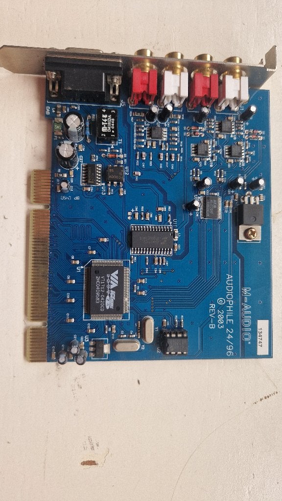 m audio audiophile 24/69 geluidskaart, Ophalen, Gebruikt, Intern, M-Audio