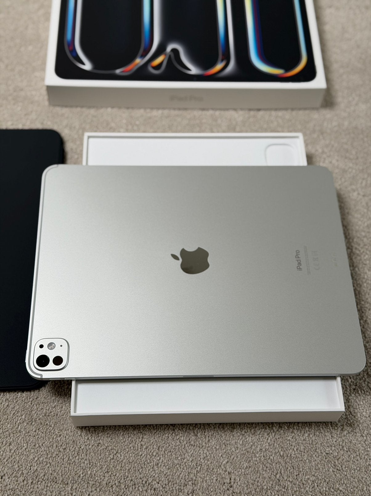  Apple Ipad Pro 13 Inch M4 Zilver 256GB Wifi Als nieuw, Computers en Software, Apple iPads, Apple, Wit, Nieuw, Ophalen of Verzenden