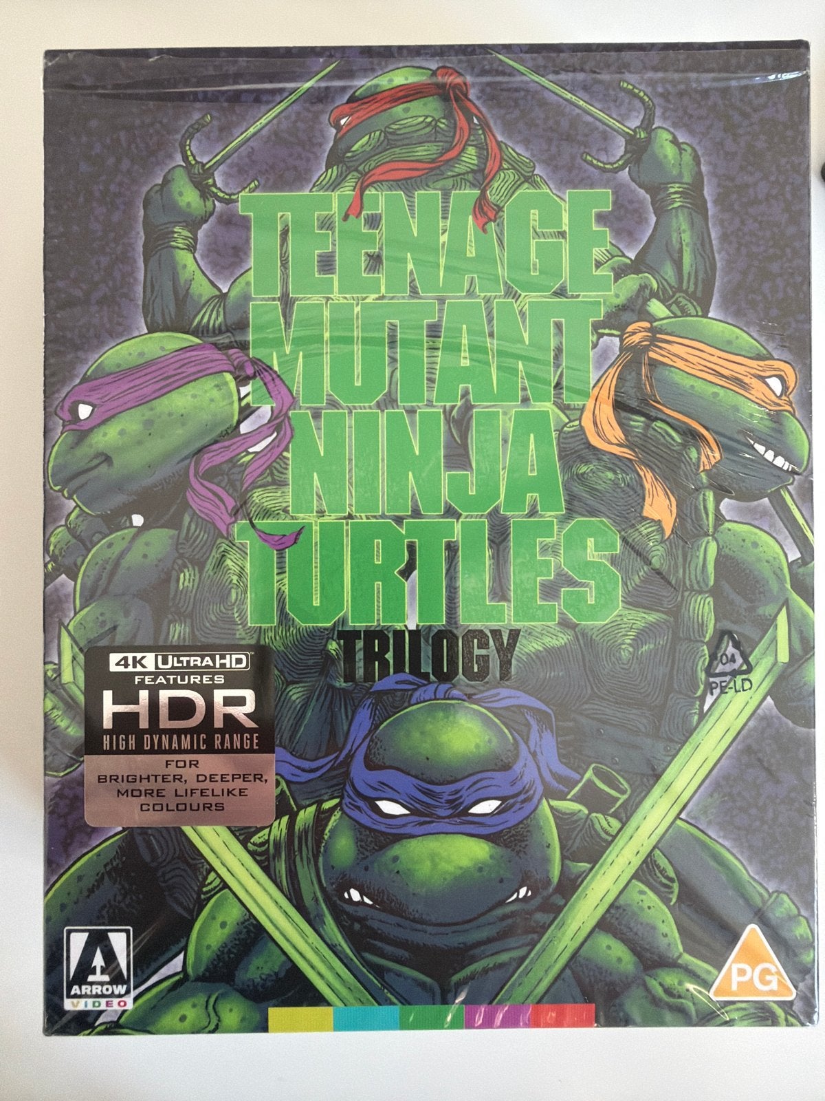 Teenage Mutant Ninja Turtles Trilogy 4K Ultra HD Boxset, Engels, Boxset, Engels, Ophalen of Verzenden